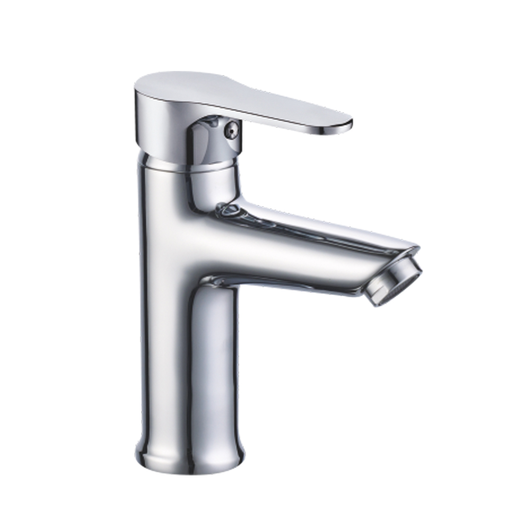 ক্রোম-ধাতুপট্টাবৃত বেসিন কল