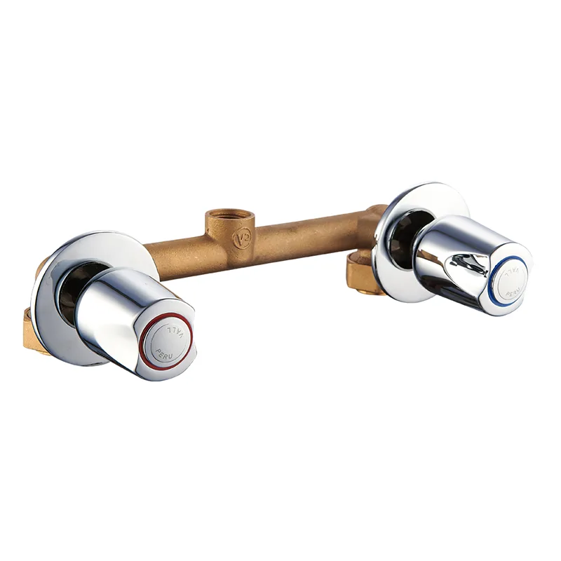 ওয়াল-মাউন্ট করা গোপন ডুয়াল-কন্ট্রোল ঝরনা কল